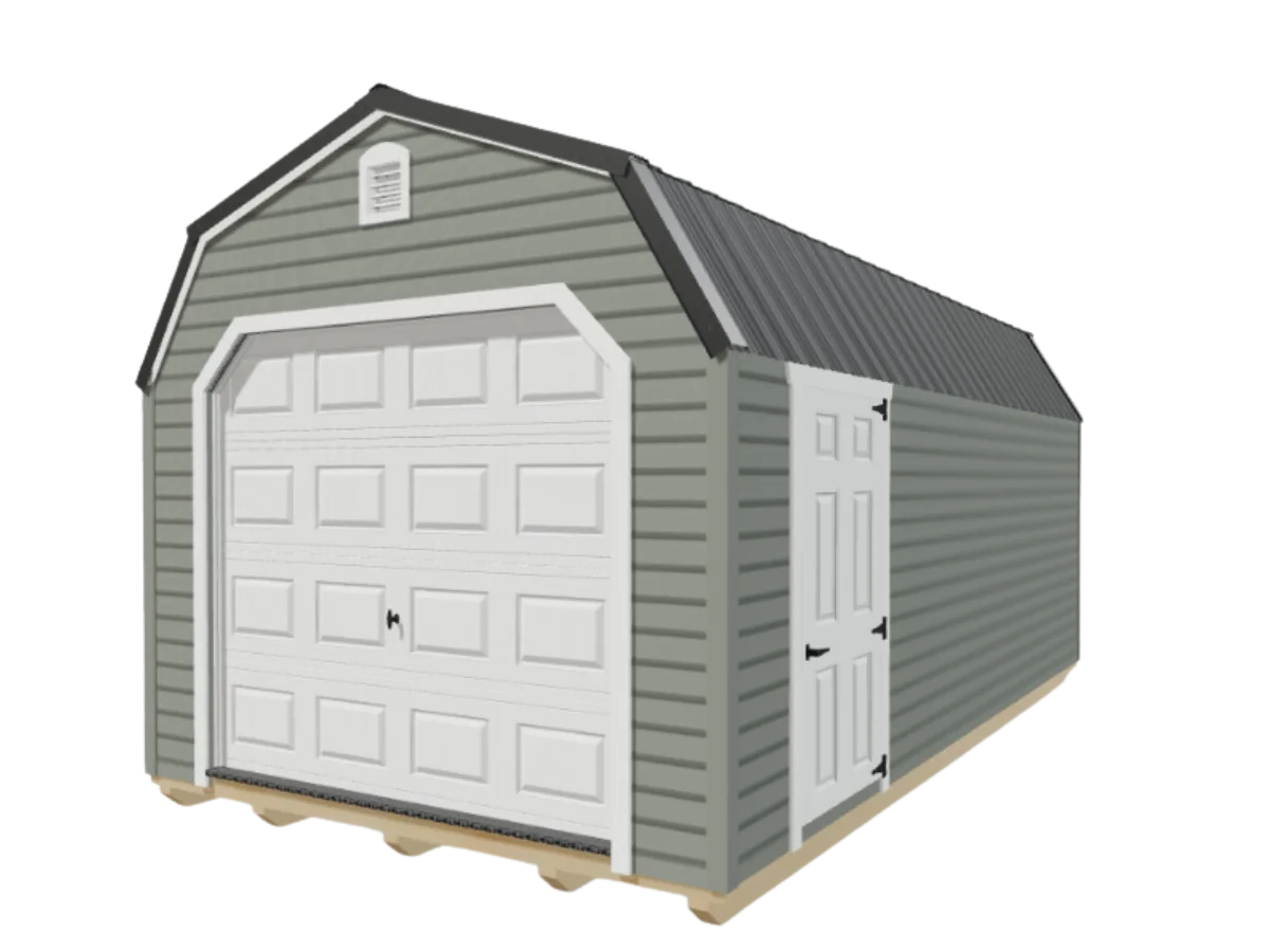 ☆ROUTE66 GARAGE type36 LB Ver Frontier Garage (2x4) - 30'W x 36'L x 12'H - Garage or