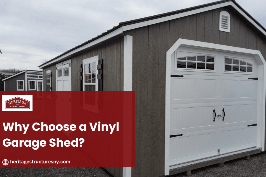 Why Choose a Vinyl Garage Shed?