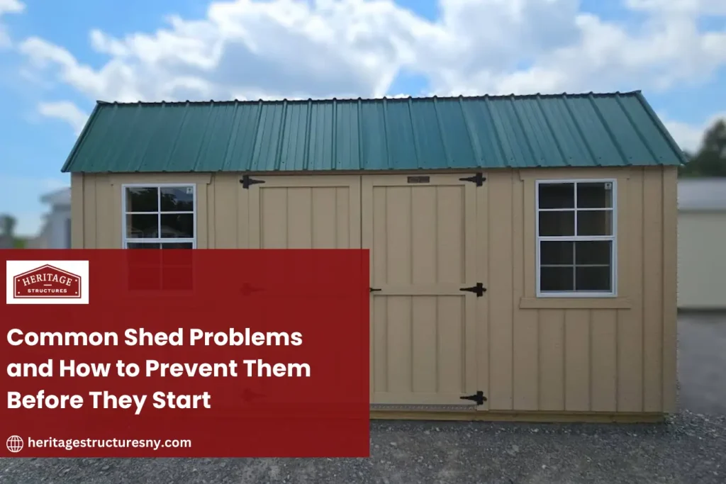 Common Shed Problems and How to Prevent Them Before They Start