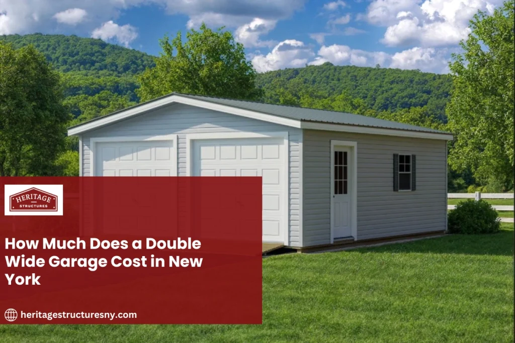 How Much Does a Double Wide Garage Cost in New York