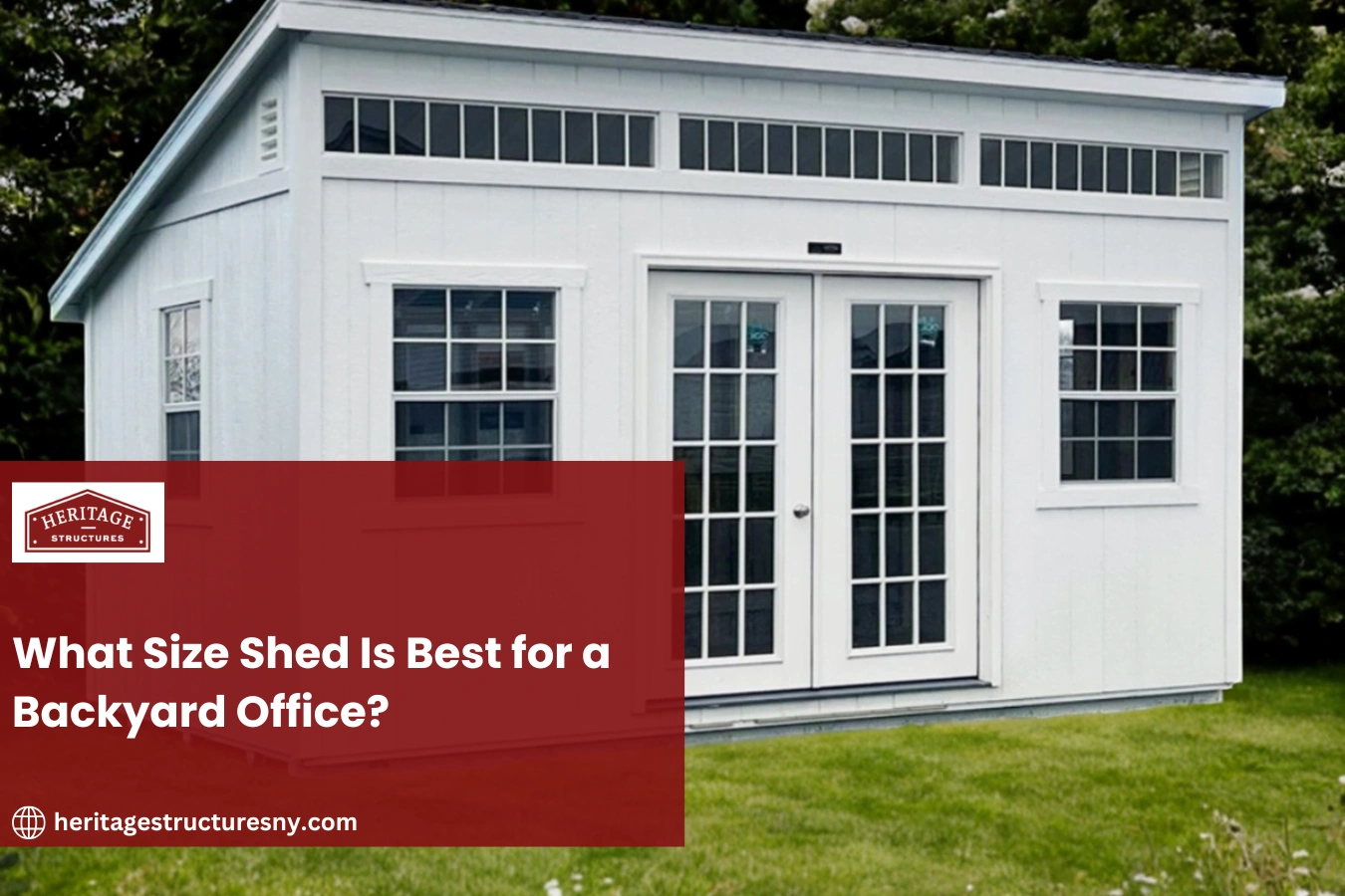What Size Shed Is Best for a Backyard Office